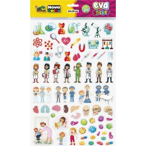 Nova Color 20 x 30cm Bilim - Sağlık Eva Sticker