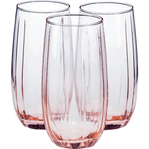 420415 6'lı Linka Meşrubat Bardağı Pembe