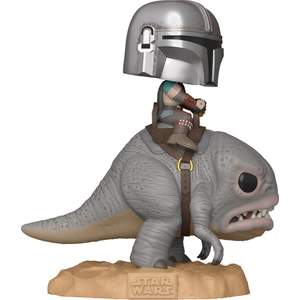 POP Deluxe Figür - Star Wars The Mandalorian, Mandalorian on Blurr