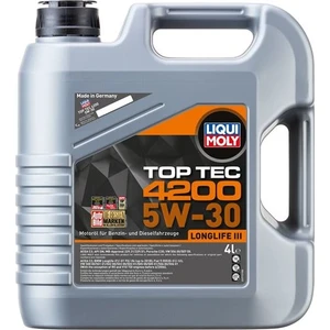 Liqui Moly Top Tec 4200 Longlife 3 5W-30 4 Litre Motor Yağı (Üretim Yılı: 2024)