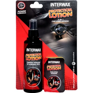 Interwax İkili Set (Torpido Yenileme ve Koruma Sütü - Parlatma Süngeri) 200 ml