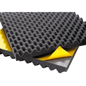 Edm Pazar Edmpazar 60 Dns Yanmaz Yapışkanlı Yumurta Akustik Sünger 50 x 50 cm 10'lu