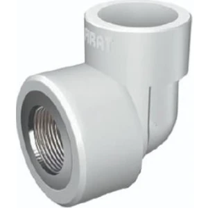 Pprc 25 mm-3/4" İç Dişli Dirsek