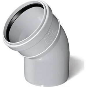 Pvc 100 x 45° Açık Dirsek