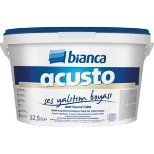 Acusto Ses Yalıtım Boyası Beyaz 2,5 lt