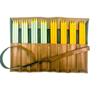 Koh-I Noor Dereceli Kalem Karakalem Eskiz Çizim Seti Deri Çantalı 24'lü