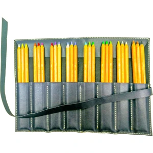 Koh-I Noor Gioconda Soft Pastel Boya Kalemi 24 Renk Deri Çantalı Set