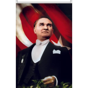 Öncü Bayrak Ata Poster 100 x 150 cm