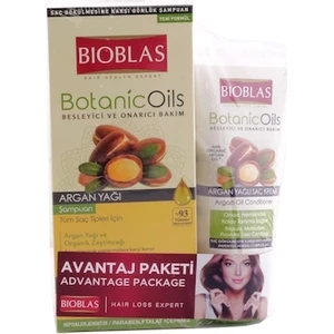 Bıoblas Bo Argan Şampuan 360 ml + Maske 200 ml