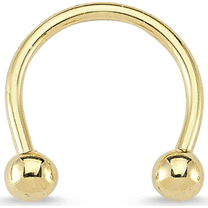 Altınsepeti Altın Toplu Septum Piercing AS23PC