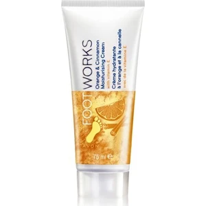 Foot Works Orange And Cinnamon Moisturising Cream With Vitamin E