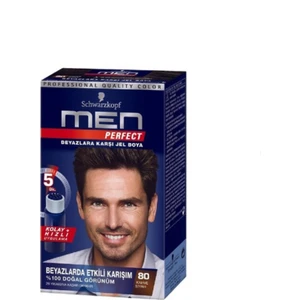 Men Perfect 80 Siyah Kahve Saç Boyası