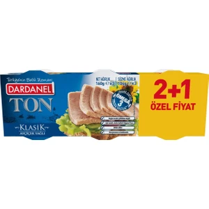 Ton Balığı Bitkisel Yağlı 160 Gr X 3