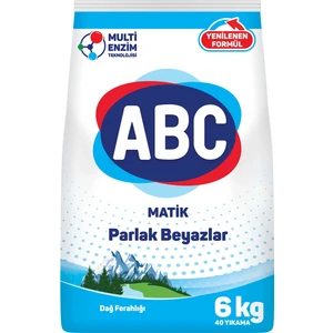 Abc Matik Dağ Ferahlığı Toz Deterjan 6 kg