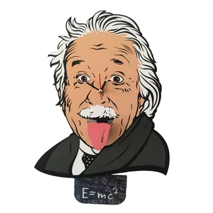 Einstein Sallanır Sarkaçlı Duvar Saati
