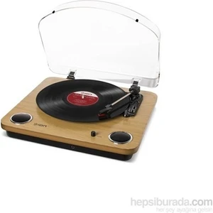 Ion Max LP Hoparlörlü Ahşap Pikap