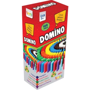 Domino Doğal Ahşap - 100 Parça