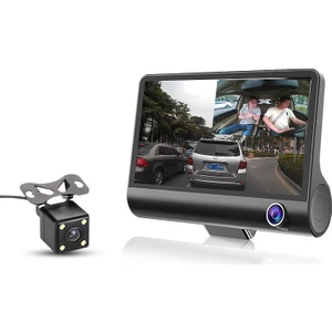 3 Kameralı Araç İçi Dvr