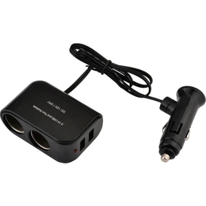 Çift Usb'li İkili Çakmak Soketi 12-24V