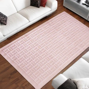 Alanur Home Domino Cotton Halı Pudra 80 x 150