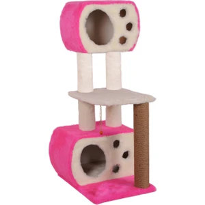 Cat Hause Kedi Tırmalama Platformlu S8 Pembe 115 cm