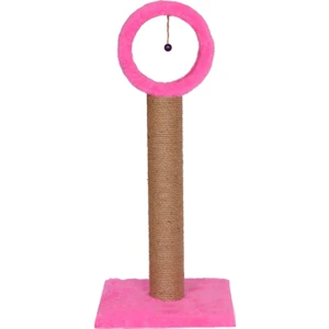 Cat Hause Kedi Tırmalama T4 Çemberli Pembe 76 cm