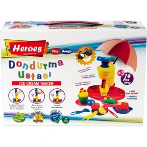 Dondurma Kalıplı Oyun Hamuru Seti