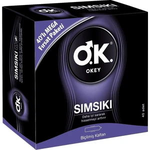 Sımsıkı Vanilya Aromalı Prezervatif 40 Adet