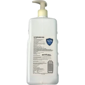 El Dezenfektanı Pompalı – 1Lt %70 Alkol Bazlı