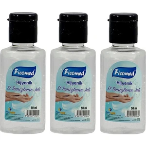 Antibakteriyel El Temizleme Jeli 50 ml 3 Paket