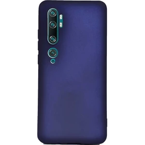 Xiaomi Mi Note 10 Pro Kılıf Premier Silikon Esnek Koruma Lacivert