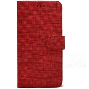 Case Street Huawei Honor 8S Kılıf Standlı Kartvizitli Exclusive Spor Cüzdan Kırmızı