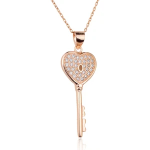 By Barun Kalpli Anahtar Kolye Rose