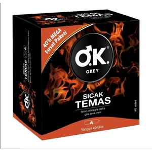 Sıcak Temas Prezervatif 40'lı