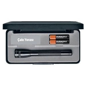 M3A65LR Mini Mag-Lite Aaa Fener (Çakı Yuvalı - Kutulu)