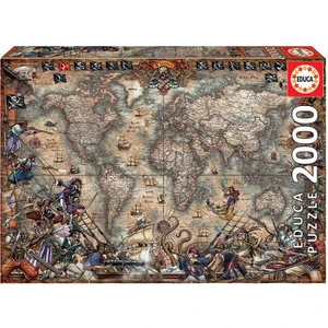 Pirates Map 2000 Parça Puzzle NO.18008