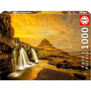 Kirkjufellsfoss Waterfall 1000 Parça Puzzle NO.17971