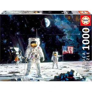 First Man On The Moon 1000 Parça Puzzle NO.18459