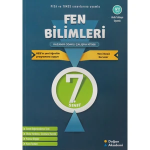 Doğan Akademi 7. Sınıf Fen Bilimleri Etkinlikli Kazanım Odaklı Çalışma Kitabı