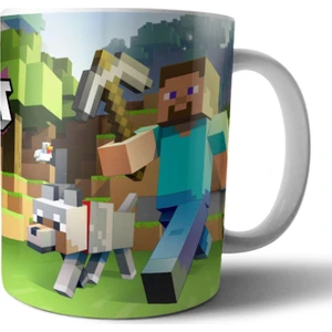 Minecraft Kişiye Özel Isimli Kupa Bardak Model 1