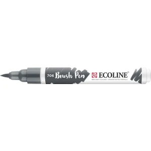 Ecoline Fırça Uçlu Kalem Deep Grey