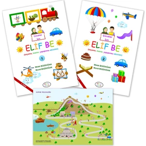 Çocuklar Için Elif Be 2 Kitap - Melek ve Murat Bozdoğan