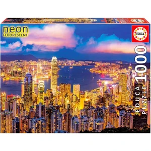 Neon Hong Kong 1000 Parça Puzzle NO.18462