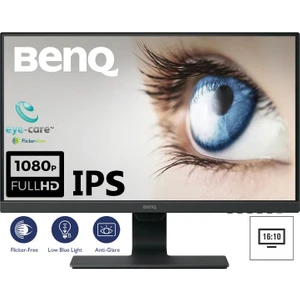 GW2381 22.5" 1920x1200 16:10 (2xHDMI+DP+VGA) IPS Eye Care Full HD MM Monitör