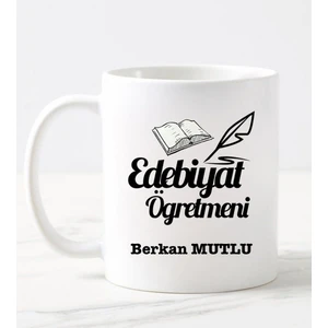 Nil Hediye Edebiyat Öğretmeni Kupa Bardağı