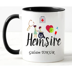 Nil Hediye Hemşireye Özel Kupa Bardak