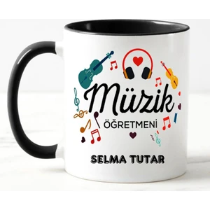 Nil Hediye Müzik Öğretmeni Kupa Bardağı