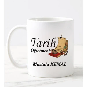 Nil Hediye Tarih Öğretmeni Kupa Bardağı