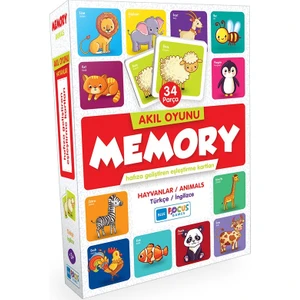 Blue Focus Akıl Oyunu Memory - Hayvanlar