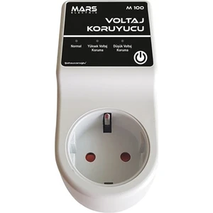 Mars M100 Voltaj Koruyucu - Akım Koruyucu Priz